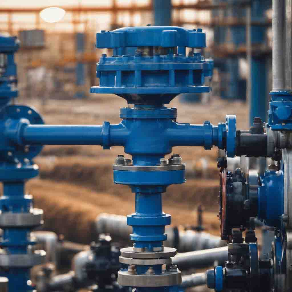 types of valve used in water distribution system
