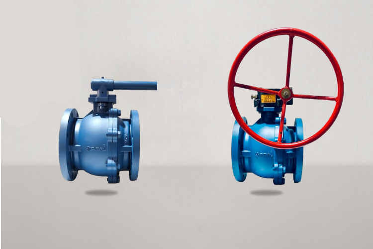 BALL VALVE LEVER & GEAR